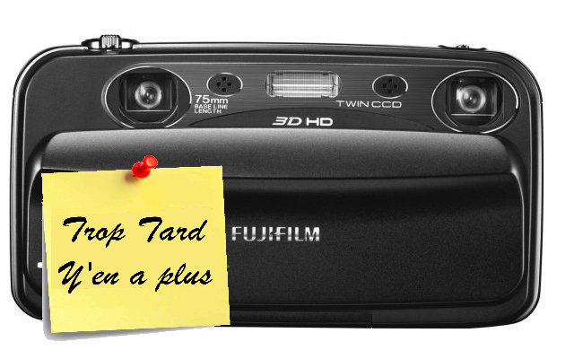 Fujifilm FinePix W3 Appareil photo numérique 3D 95€90 (...)