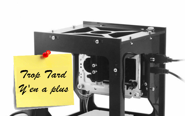 Imprimante à gravure laser pour coque smartphone etc (...)