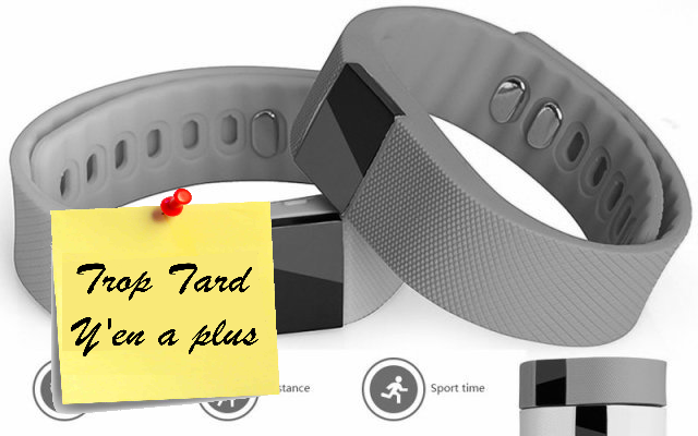 Bracelet TW64 Smart Fitness Bluetooth 4.0 connecté avec (...)