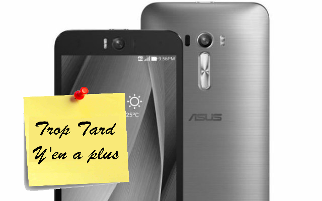 Smartphone 4G Asus ZenFone 2 Selfie Argent 5.5'' 3 Go (...)