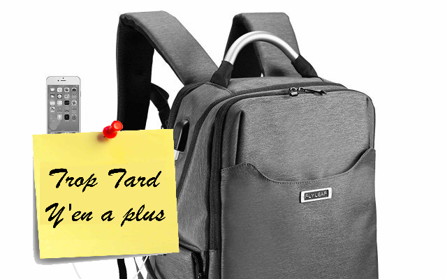 Sac à Dos Beaspire avec USB pour PC Portable , Photo, (...)