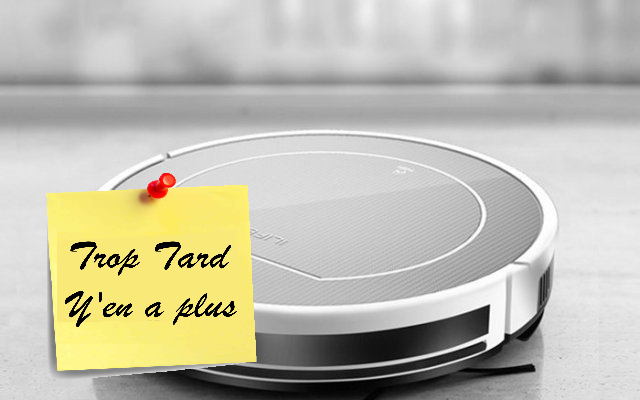 Aspirateur Robot Ilife V7S PRO mode serpillière (...)