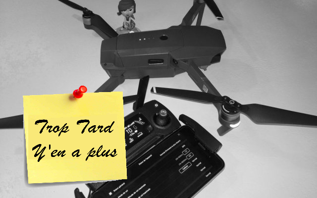 Drone DJI Mavic Pro, pliable et 4K, standard à 765€ (...)