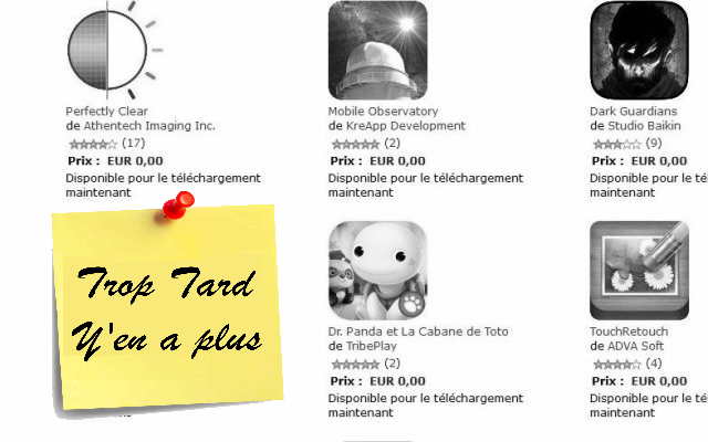100€ d'application Android offertes sur Amazon (...)