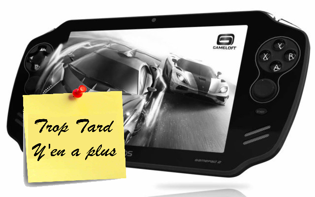 Archos Gamepad 2 sur Vente privée à -50% (99€)