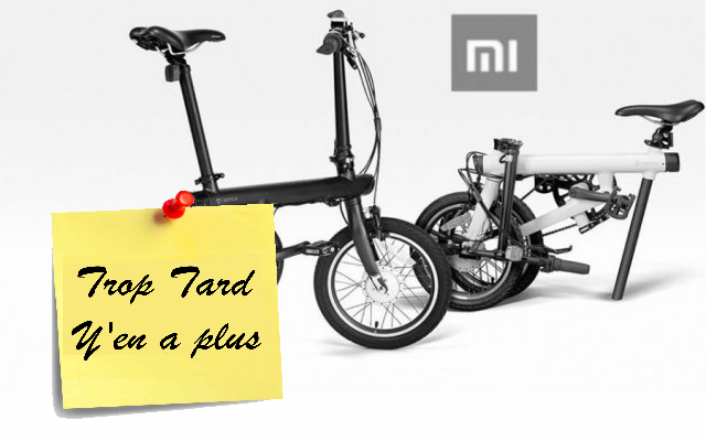 Velo pliant outlet xiaomi