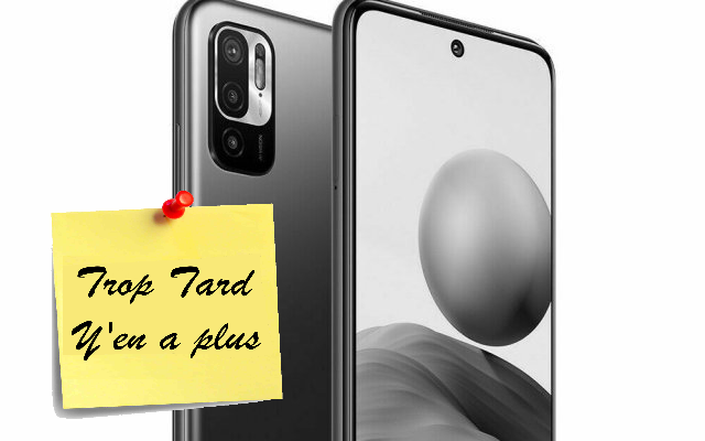 Le Smartphone Xiaomi Redmi Note 10 5G NFC 4+64 Go à (...)