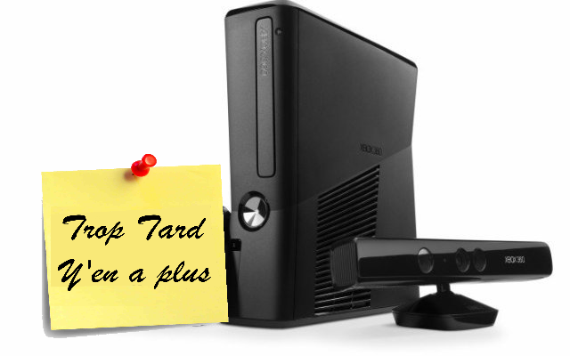 Pack Xbox 360 4Go + Kinect + 3 mois Gold inclus 101€ (...)