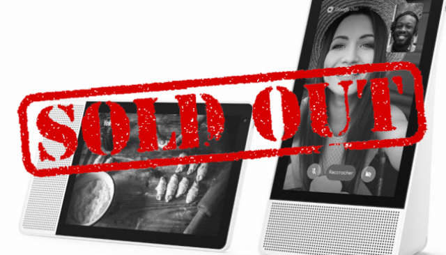 Assistant vocal Lenovo Smart Display 8 SD-8501F à 59€99 (...)