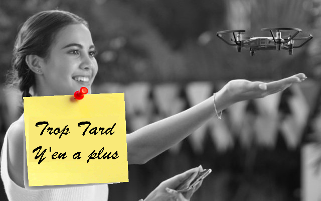 Drone d'initiation DJI Ryse Tello quadricoptere Wifi (...)