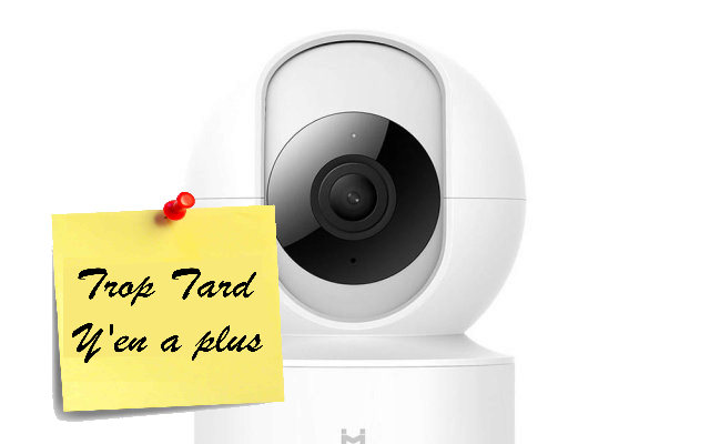 Caméra Surveillance Xiaomi Mijia IMILAB 1080P motorisée (…)