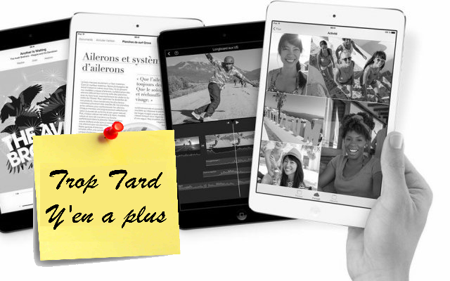 Tablette Apple iPad Air neuve 299€99 livrée