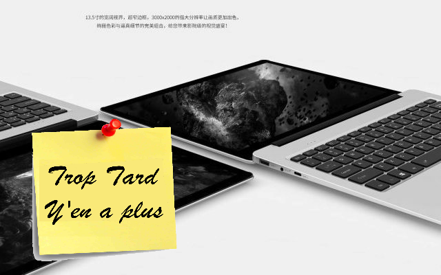 CUBE THINKER i35, Ultrabook tactile résolution 3K type (…)