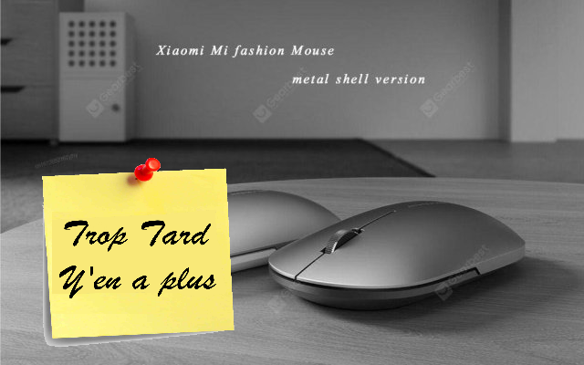 Souris Xiaomi métal Fashion Bluetooth et radio USB à (...)
