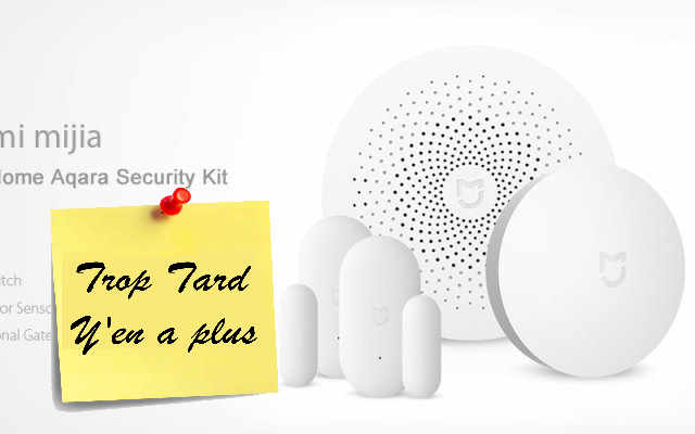 Pack domotique Alarme Xiaomi Smart Home Aqara 4 en 1 à (...)