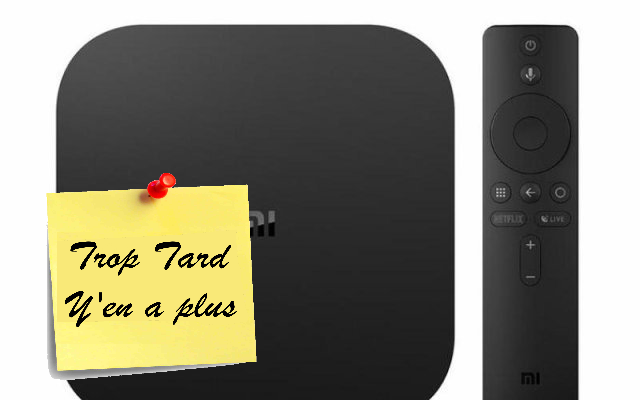 BOX TV Xiaomi MI BOX S AndroidTV 9 certifiée Netflix 4K (...)