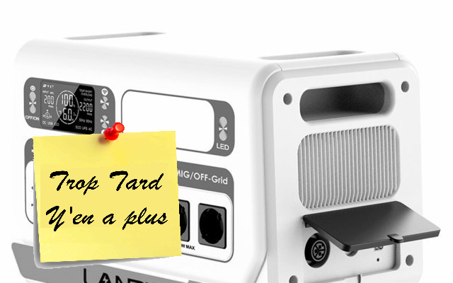 La centrale électrique avec micro-onduleur intégré LANPWR (...)