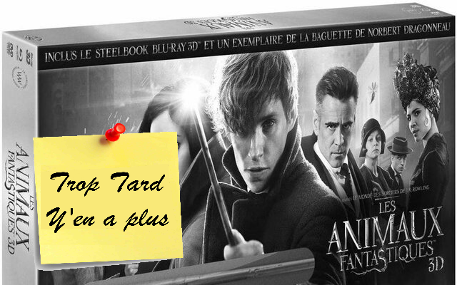 Les animaux fantastiques, Blu-ray 3D + Blu-ray + DVD + (...)