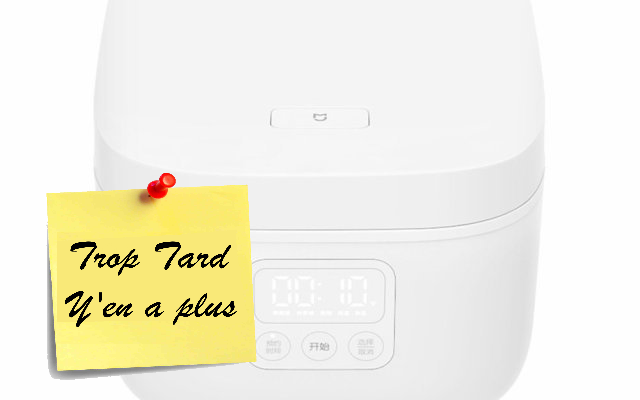 Le cuiseur de riz Xiaomi Mijia, connecté WIFI à (...)