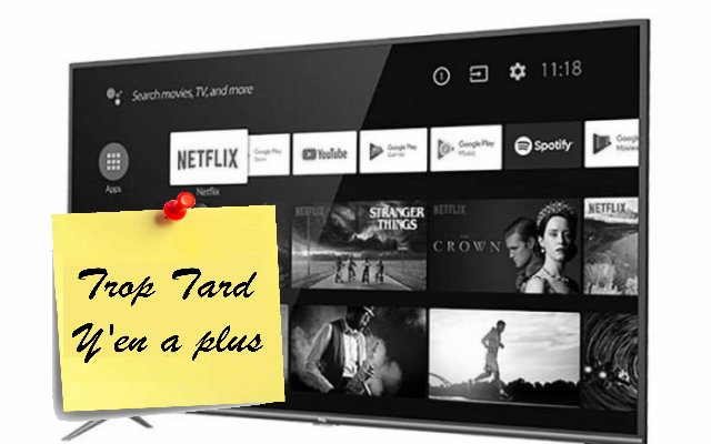 TV TCL 65EP640, 65", 4K UHD, HDR et Android TV à (...)