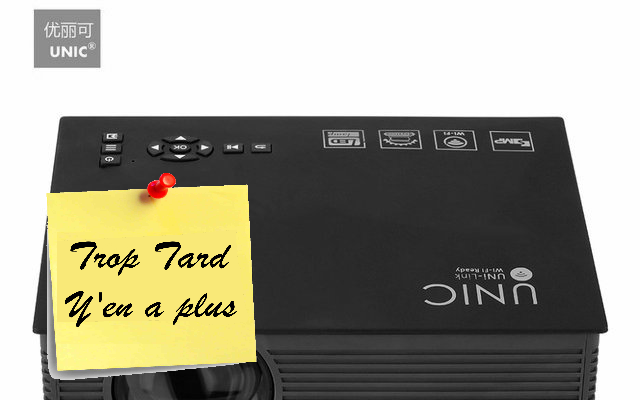 UNIC UC46+, projecteur Miracast DLNA Airplay à (...)