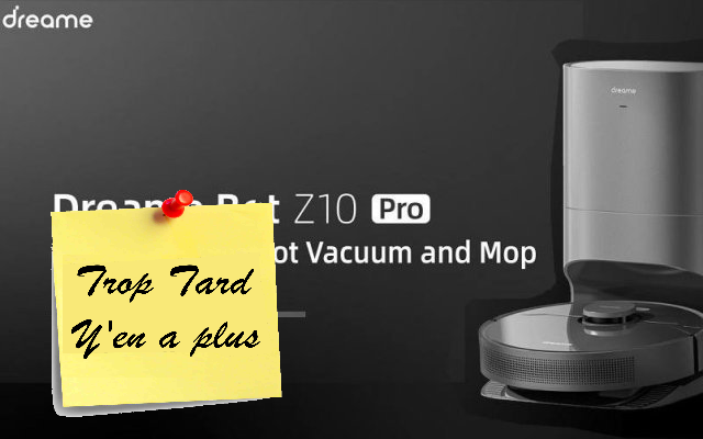 Le DREAME Z10 PRO, aspirateur Robot serpillière avec (...)