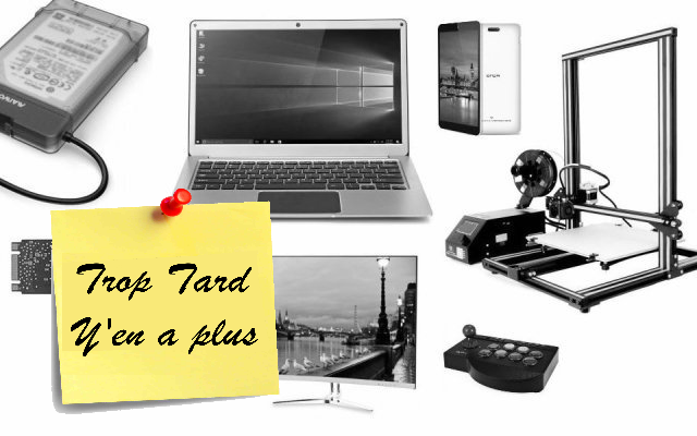 Les mini bons plans, réductions high-tech du jour (...)