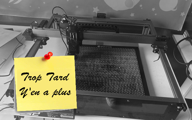 La TWO TREES TS2, Graveur Laser 10 watts avec (...)