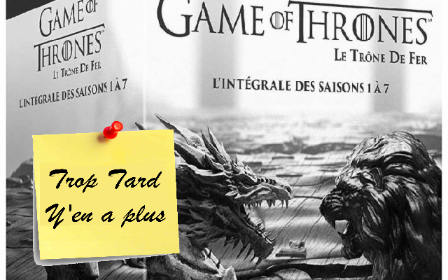 L'intégrale Game of Thrones (Le Trône de Fer) - saisons 1 (...)