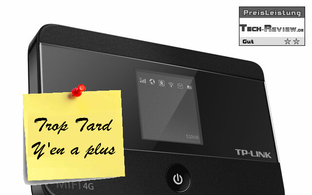 Routeur 4G TP-Link M7350, la 4G pour vos appareils WIFI (...)