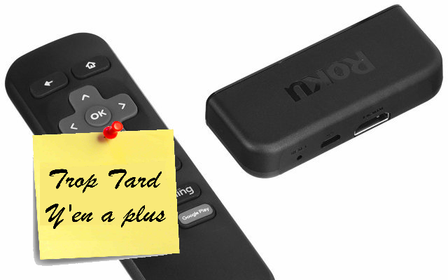 Boîtier streaming Roku Express avec film Mad Max Fury (...)