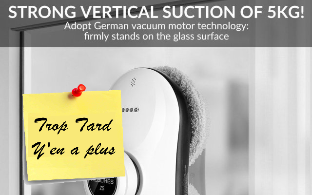 ALBOHES Z5 , le nouveau Robot nettoyeur de vitre à (...)