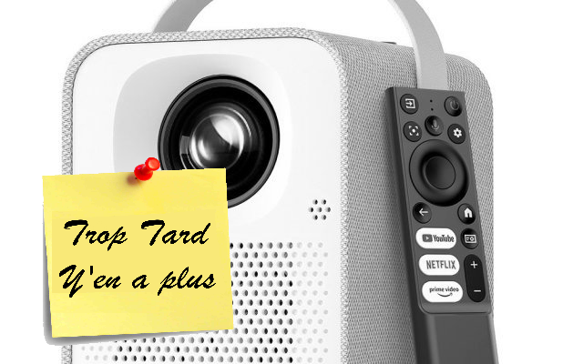 Prix incroyable, le Projecteur ETOE SEAL FullHD Google (…)