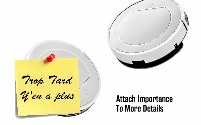 Aspirateur Robot ilife v7S plus, aspire et lave à (...)