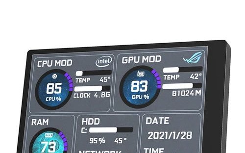 Mini écran 3.5 pouces sur port USB pour monitorer votre (...)