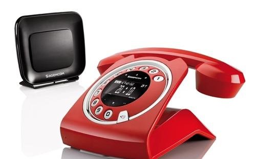 Sagemcom TELEPHONE RÉPONDEUR  SIXTY EVERYWHERE SAGEMCOM LOOK RETRO 