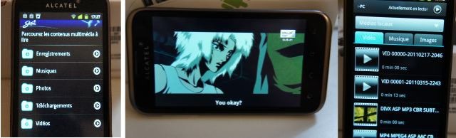 La lecture vidéo en réseau est possible via le DLNA. la puissance permet du 720p