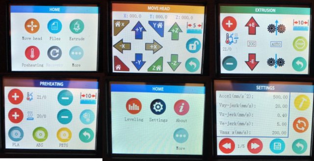Des menus visuels et explicites