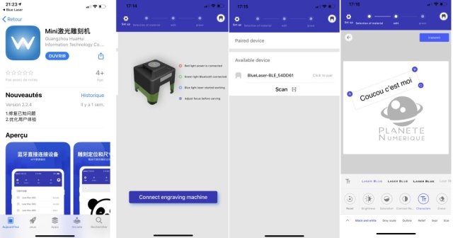 L'application mobile
