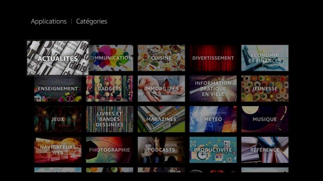 Le catalogue de la Fire TV ne contient pas MyCANAL