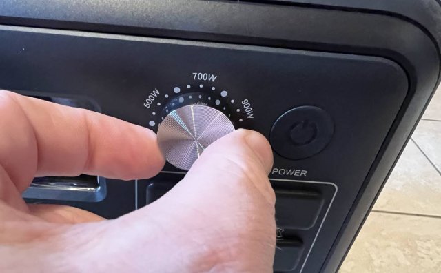 Le curseur de limitation de charge