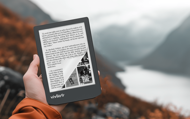 Liseuse ebook 6" Vivlio Light Zen Noir à 84,99€