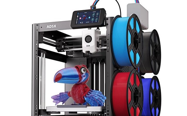 Imprimante 3D Flashforge AD5X, 4 bobines/couleurs, 600 (...) à la une