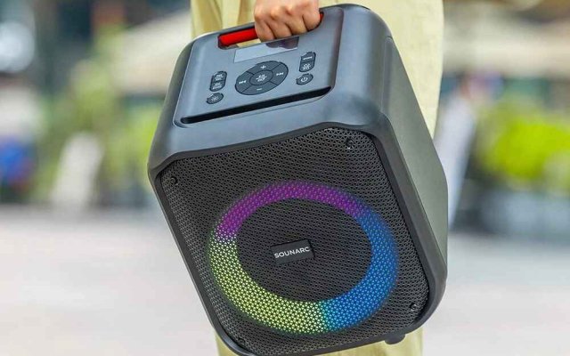 L'enceinte de fête Sounarc L1 (60W), lumière sur (…)