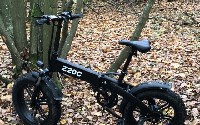 Test VTT Fat Bike électrique Pliant ADO Z20C, le vélo des champs