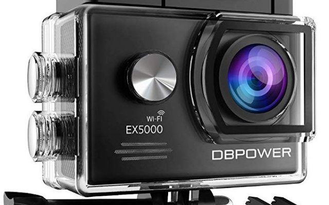 Caméra d'action DBPOWER EX5000, 14MP 1080P HD WiFi France