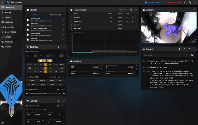 L'interface Web est au top
