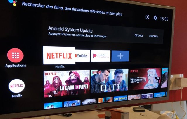 J'ai reçu deux mises à jours d'Android