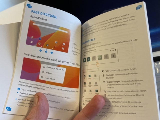 Bon point que la documentation en Français