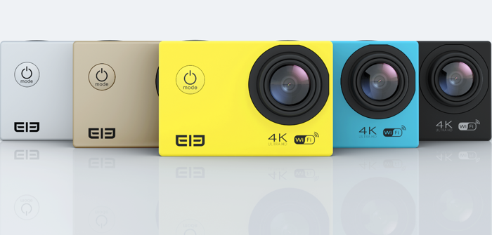 ELEPHONE ELECAM Explorer , une nouvelle caméra Sportive presque 4K à 65€
